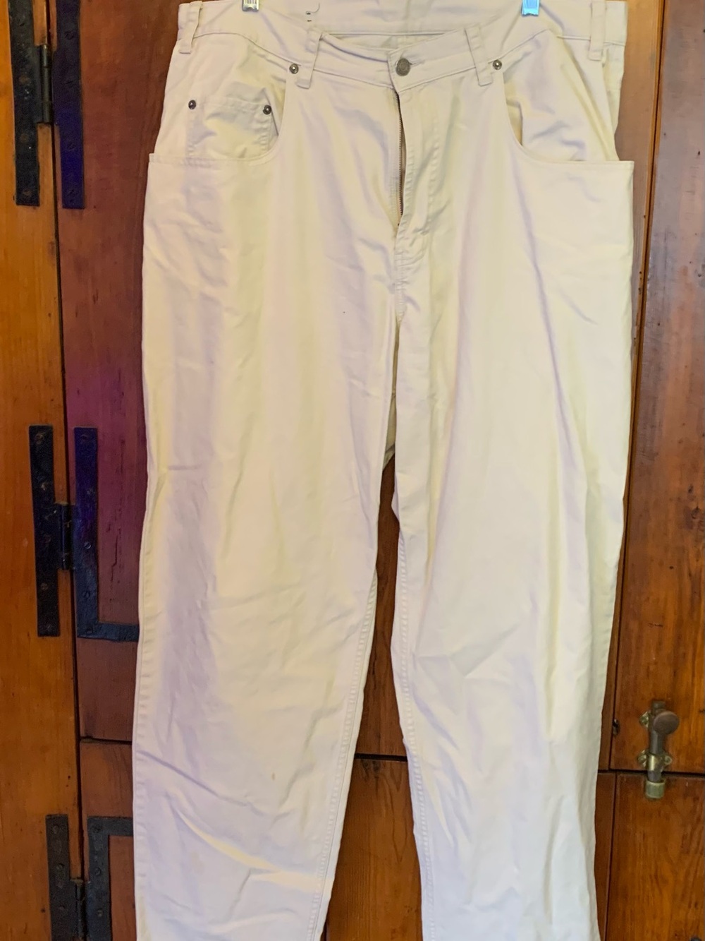 GAP Men's Cream Chinos - Straight Leg